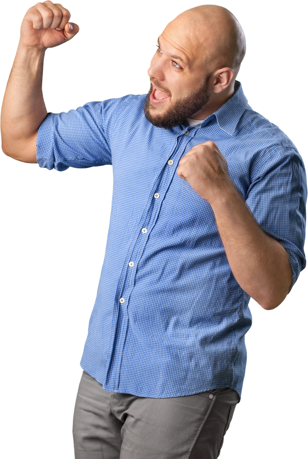 Happy Winner